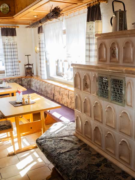 Edles Zimmer als Gasthof-Stockfoto